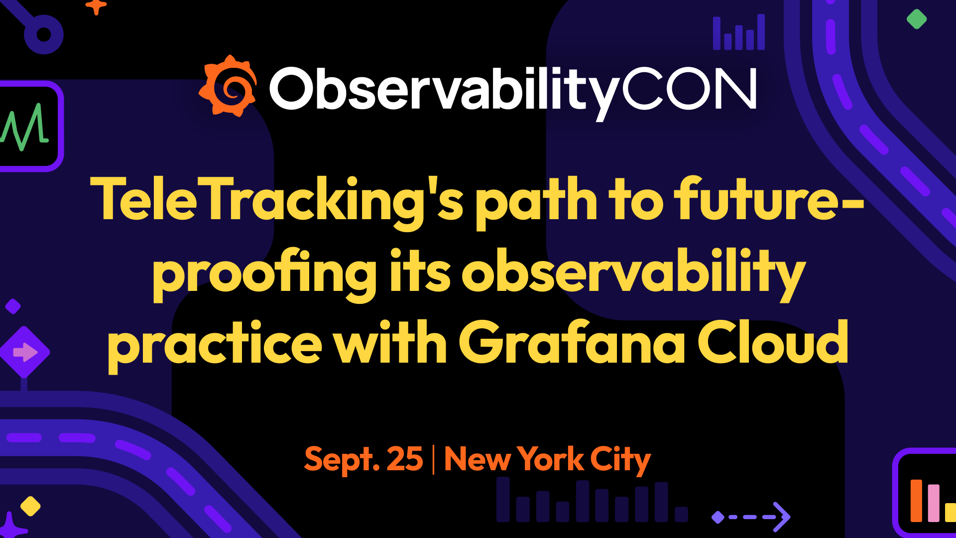 Click to watch and listen to TeleTracking's path to future-proofing its observability practice with Grafana Cloud