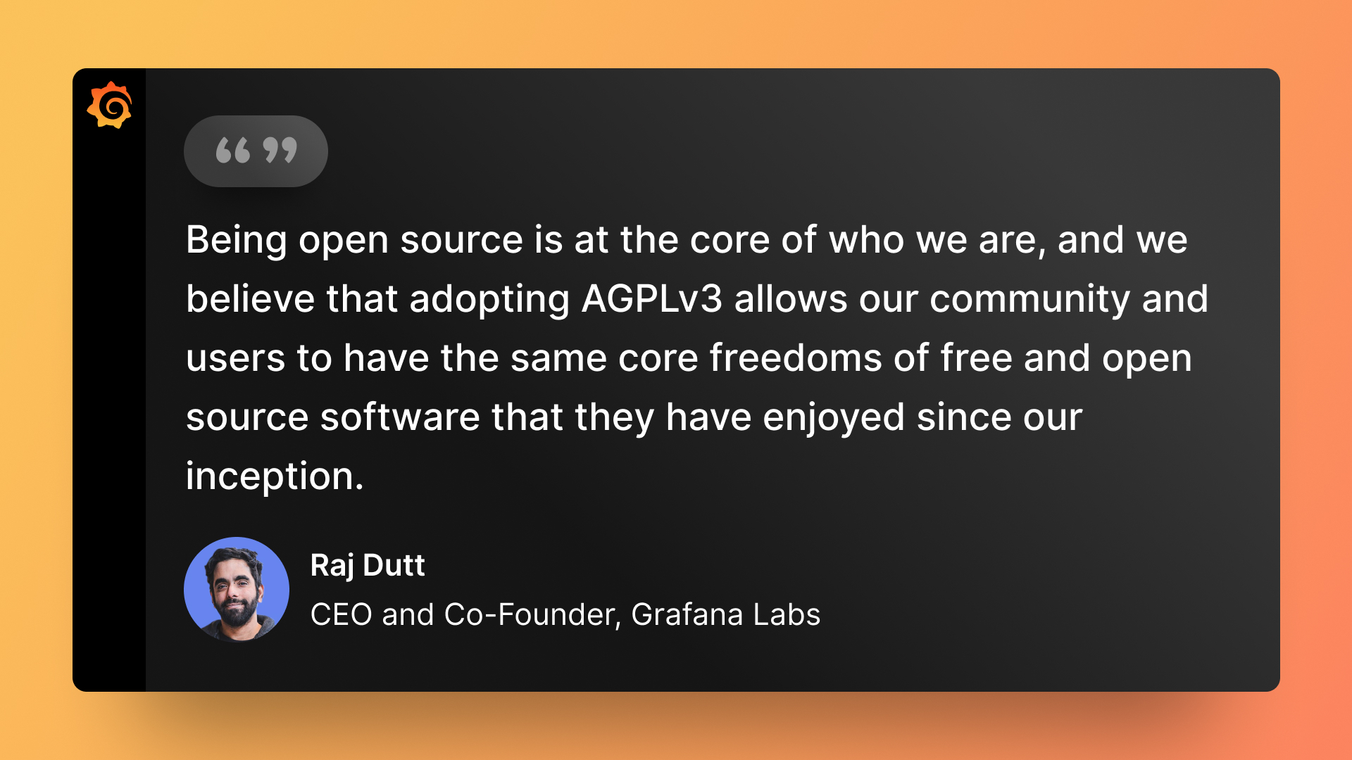 Q&A with Grafana Labs CEO Raj Dutt about our licensing changes